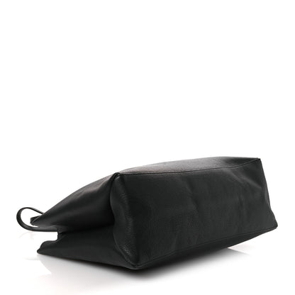 Louis Vuitton Grained Calfskin Lockme Shopper Black 4 of 11