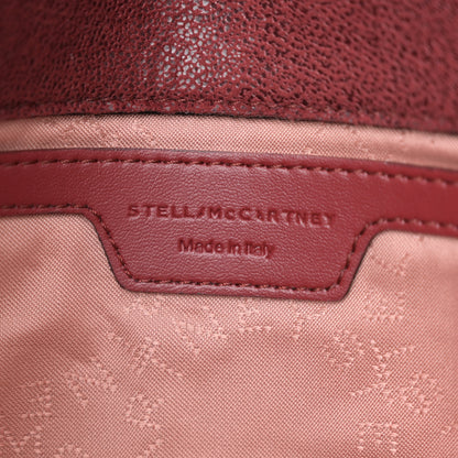 Stella McCartney Shaggy Deer Mini Falabella Crossbody Bag Burgundy 6 of 9