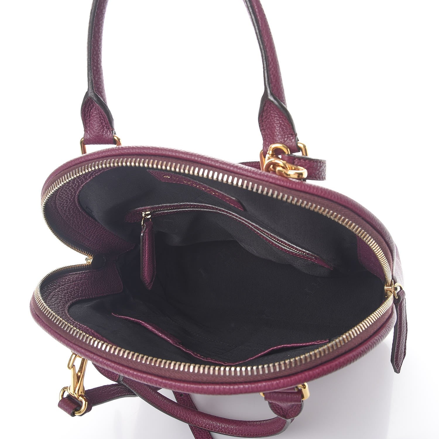 Burberry Grained Calfskin Prorsum Bloomsbury Elderberry 5 of 9
