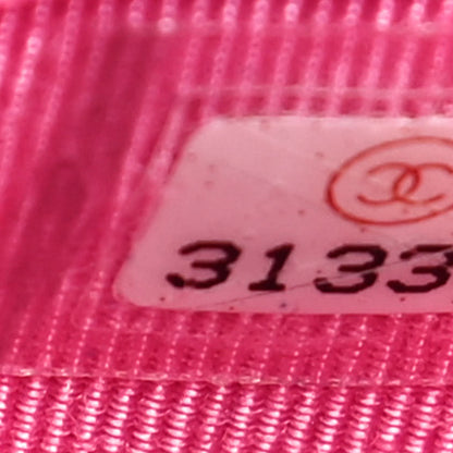 Chanel Lambskin Quilted Flap Phone Holder With Chain Neon Pink 7 of 13