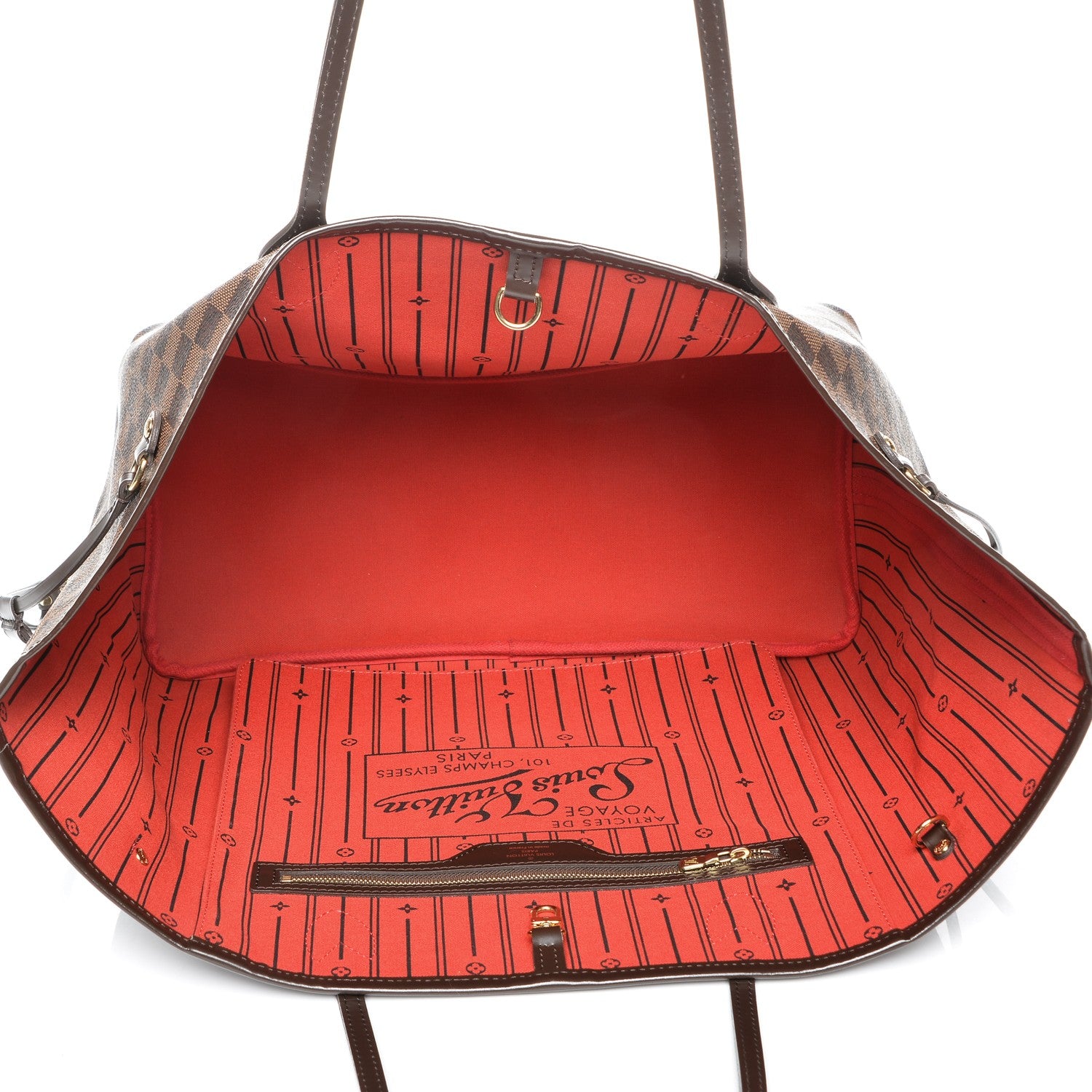 Louis Vuitton Damier Ebene Neverfull GM 5 of 7