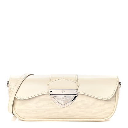 Louis Vuitton Epi Montaigne Clutch Ivory 1 of 9