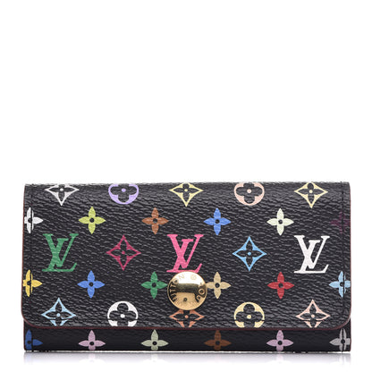 Louis Vuitton Monogram Multicolor Multicles 4 Key Holder Black Grenade 1 of 9