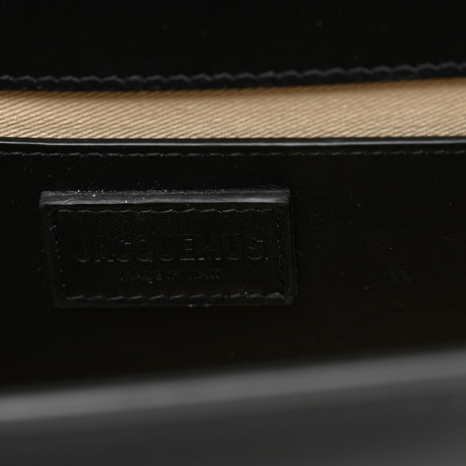 Jacquemus Smooth Calfskin Le Bambinou Black 6 of 9