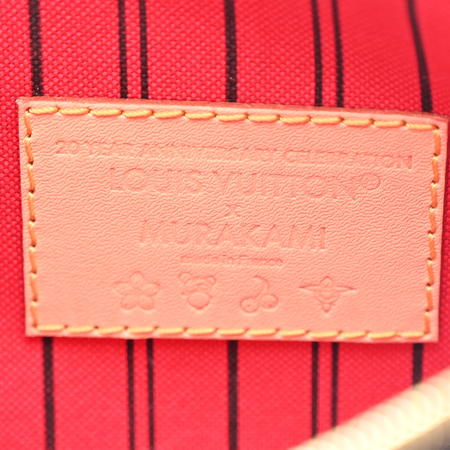 Louis Vuitton LV X TM Monogram Cerises Neverfull Pochette 6 of 6