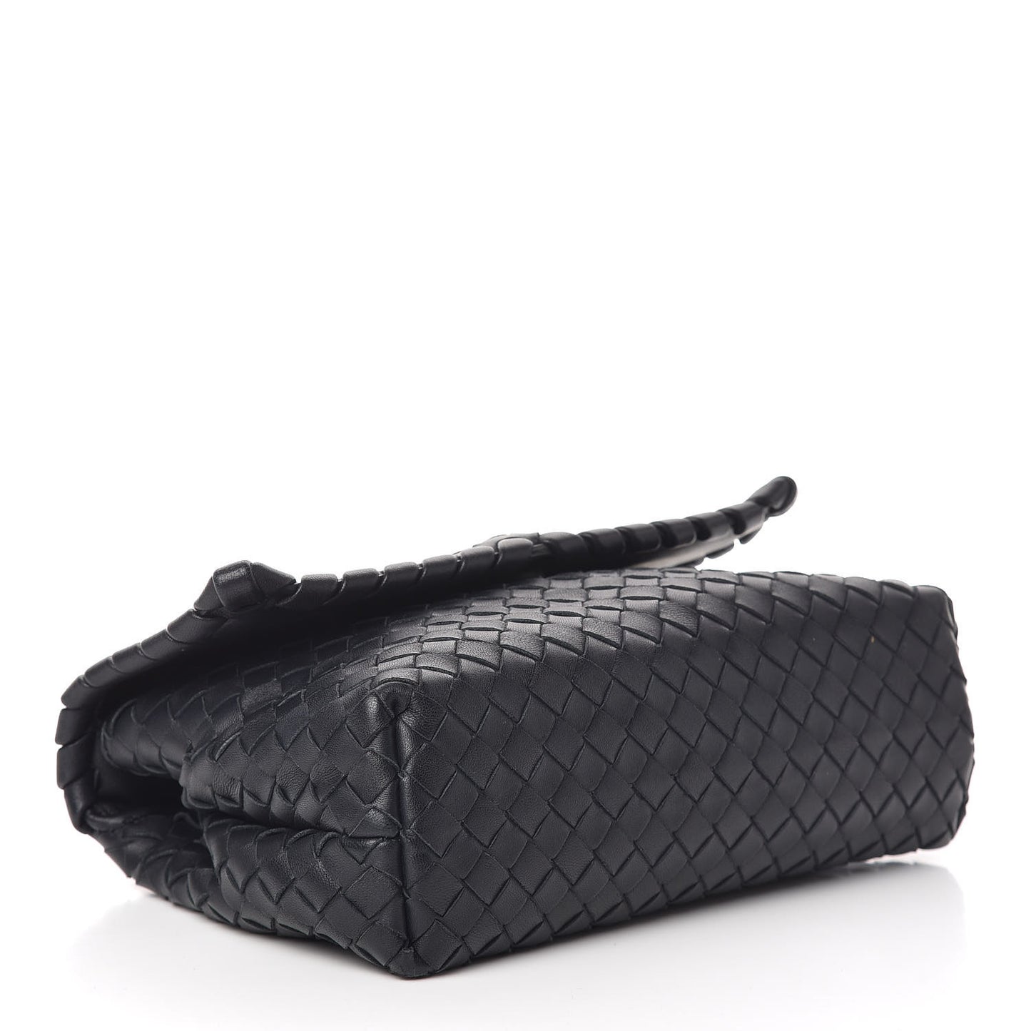 Nappa Intrecciato Baby Olimpia Shoulder Bag Tourmaline