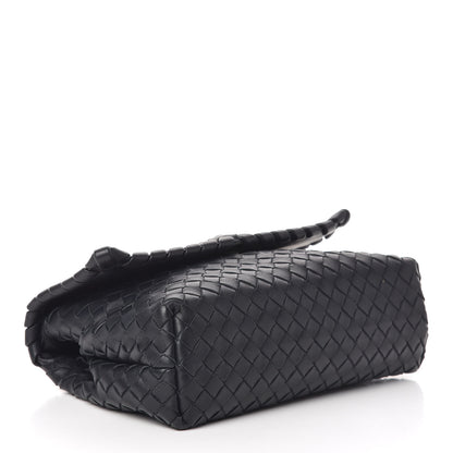 Bottega Veneta Nappa Intrecciato Baby Olimpia Shoulder Bag Tourmaline 4 of 14