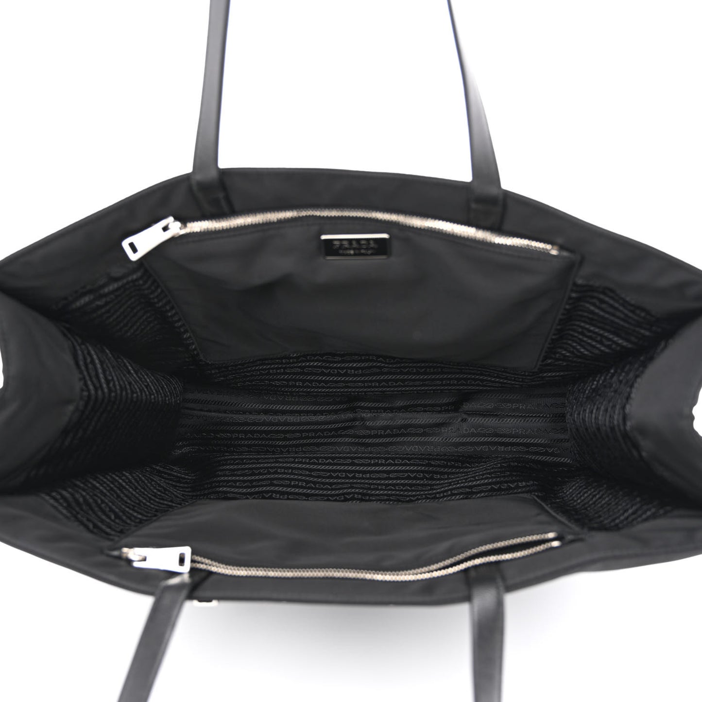 Tessuto Nylon Tote Bag Black