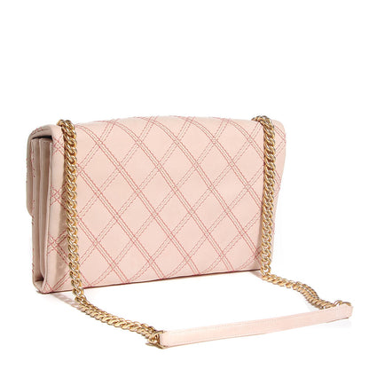 Chanel Calfskin Triple Stitched Medium Flap Pink 3 of 8