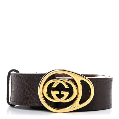 Gucci Faded Calfskin Double G Belt 100 40 Brown 1 of 9