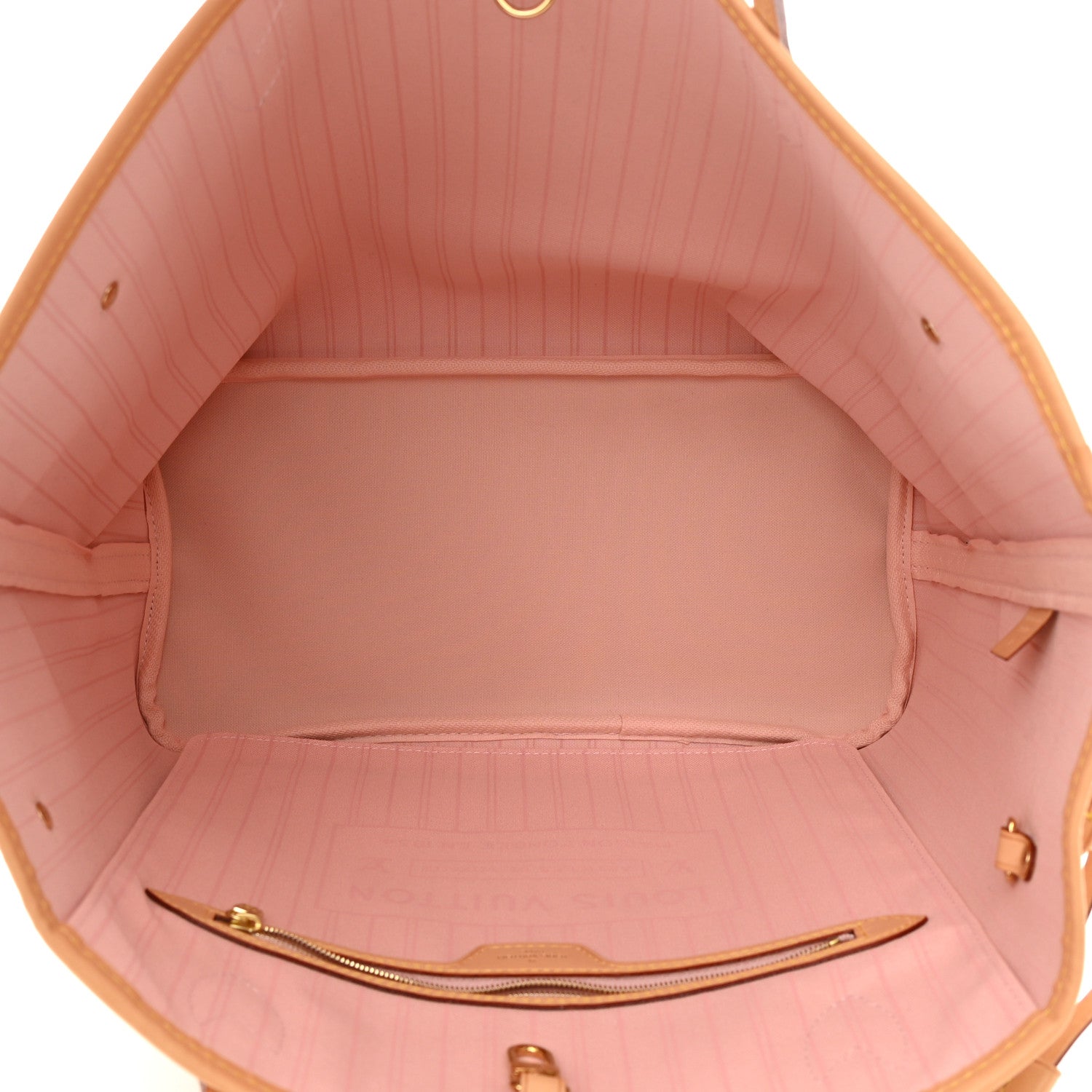 Louis Vuitton Damier Azur Neo Neverfull MM Rose Ballerine 6 of 13