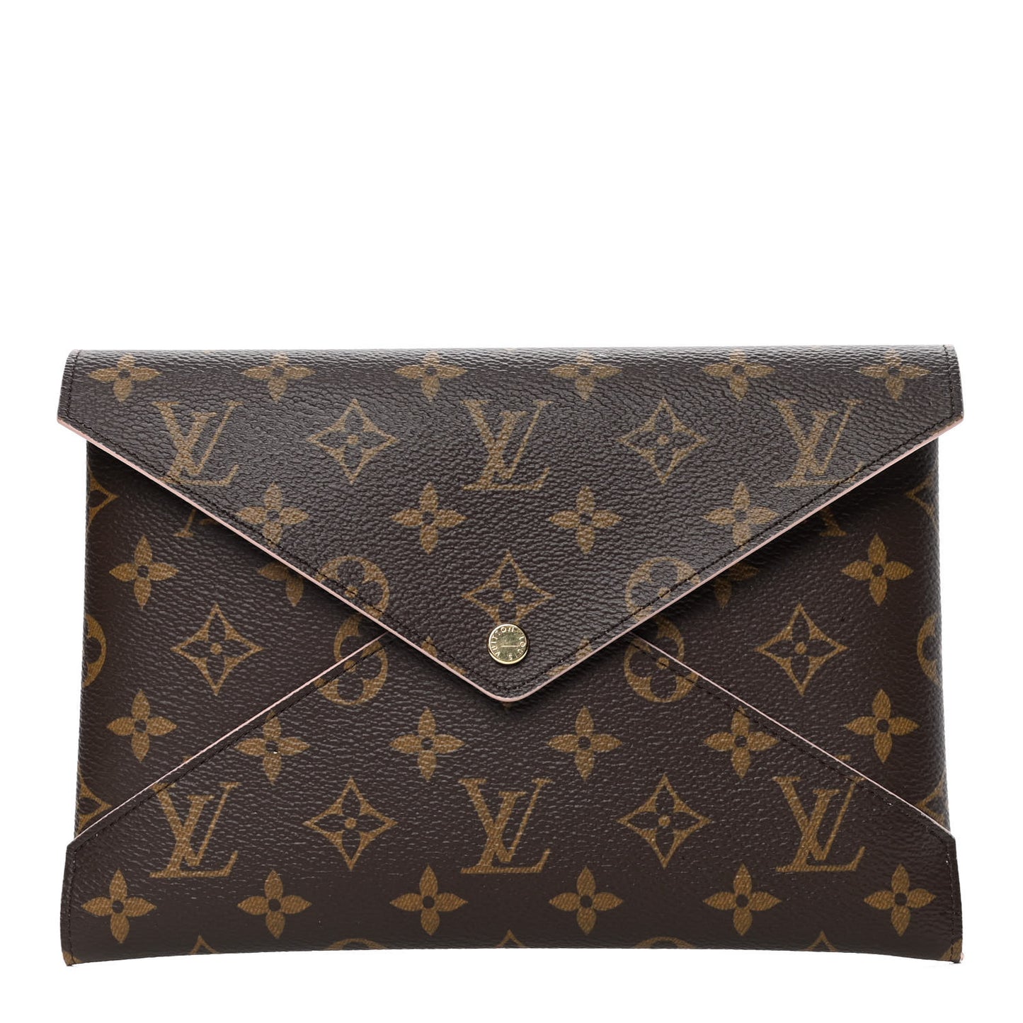 Monogram Large Kirigami Pochette Insert Rose Ballerine