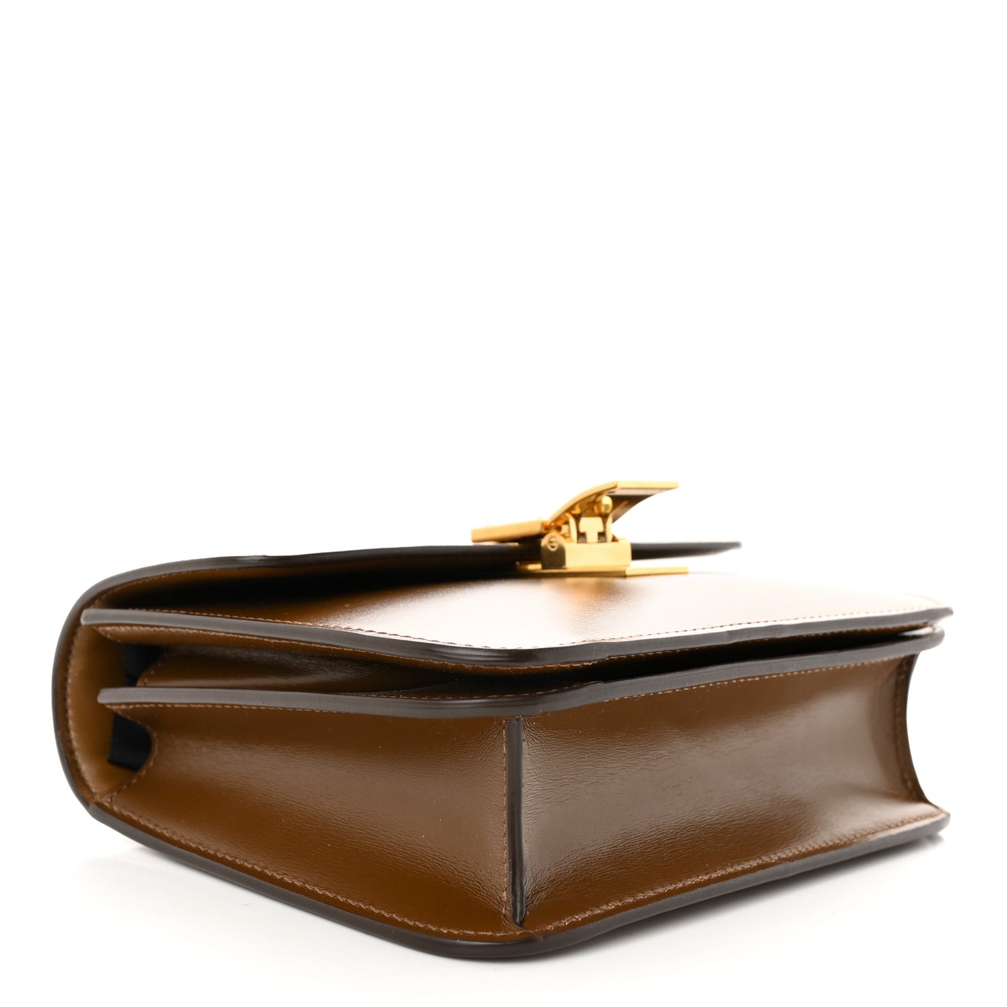Box Calfskin Teen Classic Box Flap Bag Camel