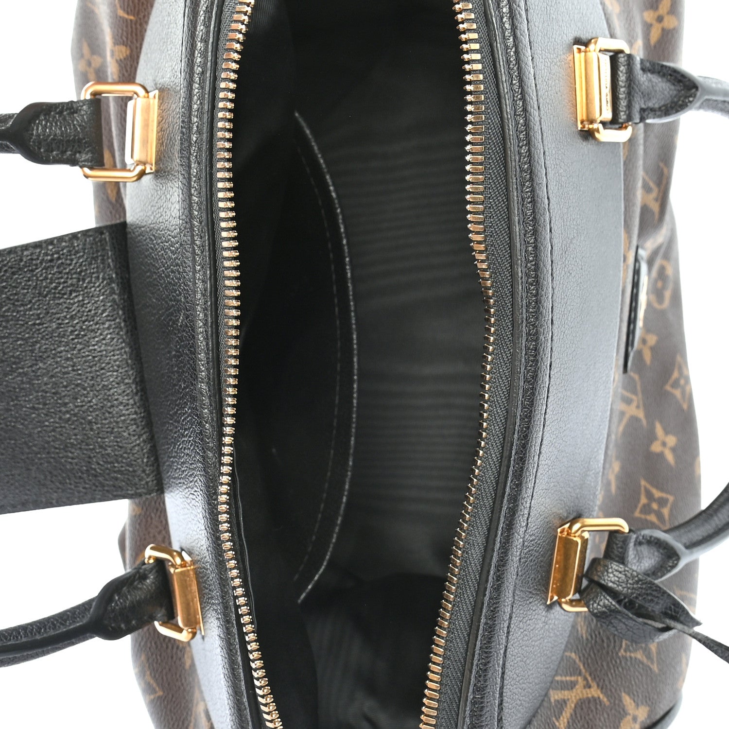 Louis Vuitton Monogram Golden Arrow Speedy Black 5 of 8