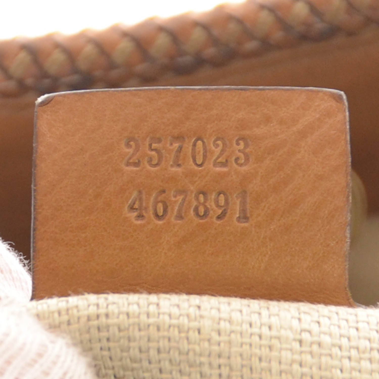 Gucci Leather Medium Marrakech Tote Camel 7 of 9