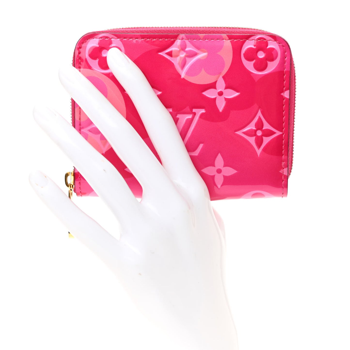 Vernis Valentine Zippy Coin Purse Fuchsia