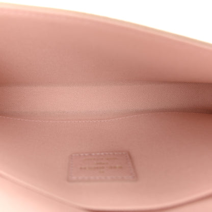 Louis Vuitton Damier Azur Pochette Felicie Chain Wallet Rose Ballerine 6 of 11