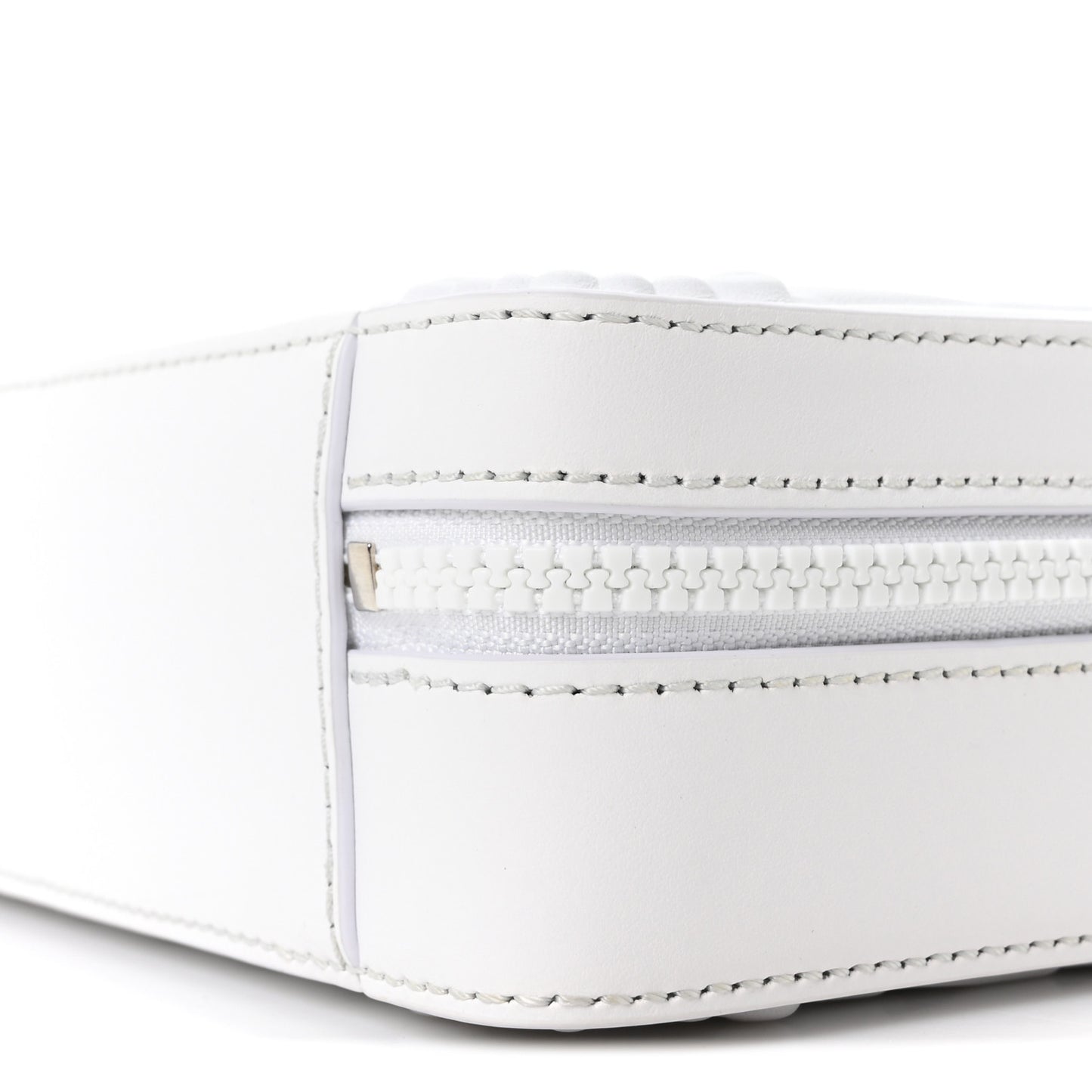 Calfskin LV Ornament Soft Trunk Optic White