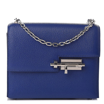 Hermes Chevre Chamkila Mini Verrou Chaine Bag Bleu Encre 1 of 9
