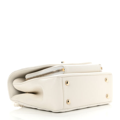 Chanel Caviar Quilted Medium Business Affinity Flap White 4 of 11