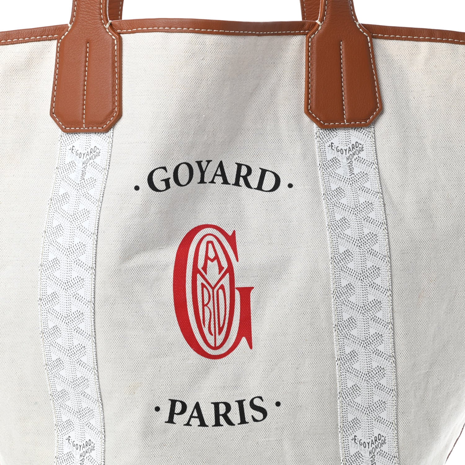 Goyard Goyardine Reversible Belharra White 10 of 14