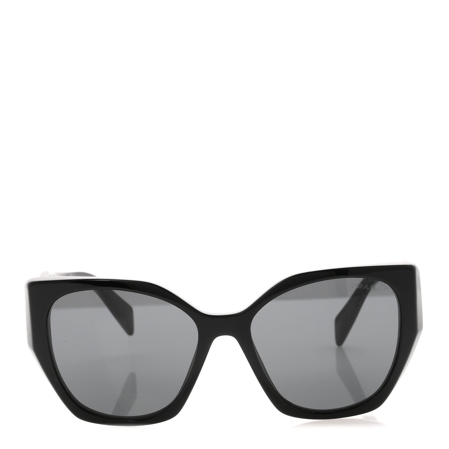 Prada Acetate Symbole Sunglasses SPR 19Z Black 2 of 8