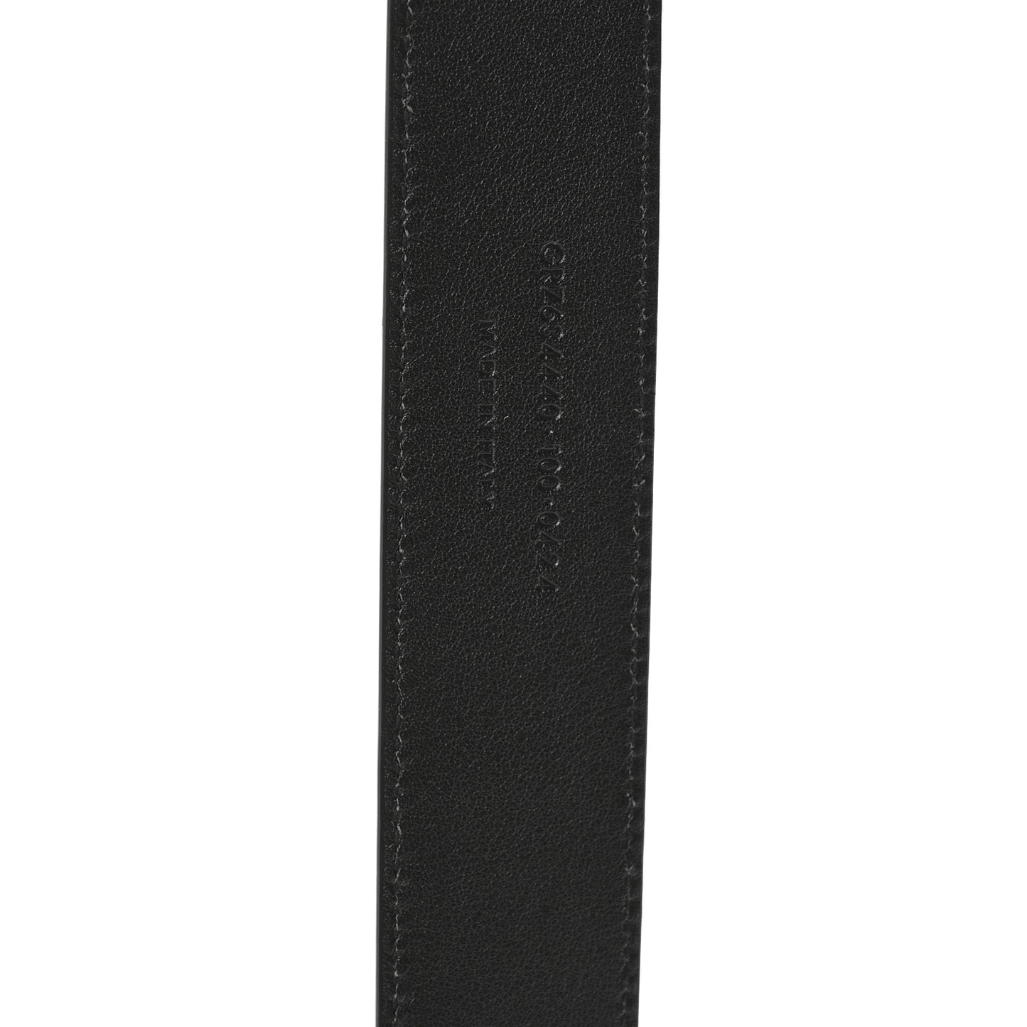 Grained Calfskin Monogram Cassandre Square Buckle Belt 100 40 Black