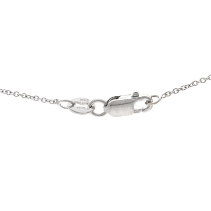 Roberto Coin 18K White Gold Diamond Tiny Treasures Heart Pendant Necklace 4 of 4