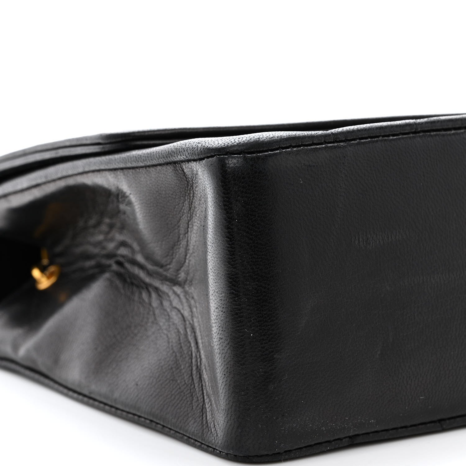 Chanel Lambskin Quilted Small Single Flap Black 9 of 11