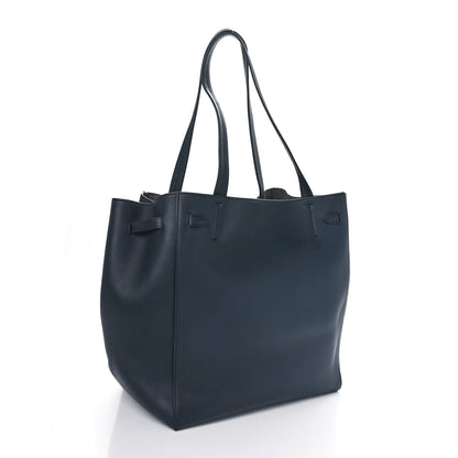 Celine Smooth Calfskin Small Tassel Cabas Phantom Navy Blue 2 of 9