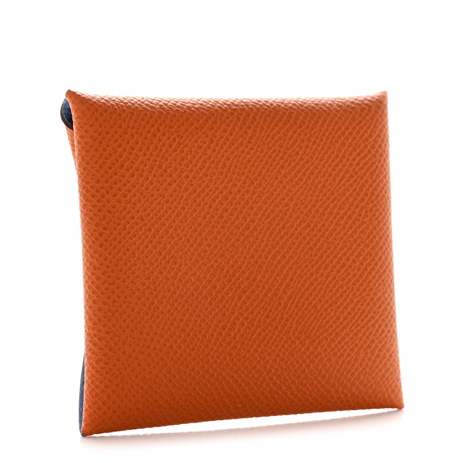 Hermes Epsom Bastia Verso Coin Purse Orange Celeste 3 of 8