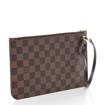 Louis Vuitton Damier Ebene Neverfull MM GM Pochette 2 of 5