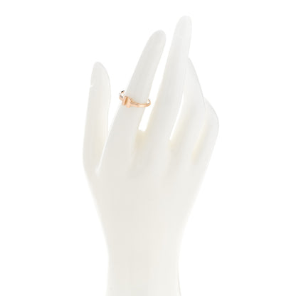 Tiffany 18K Rose Gold T Wire Ring 50 5.25 2 of 5
