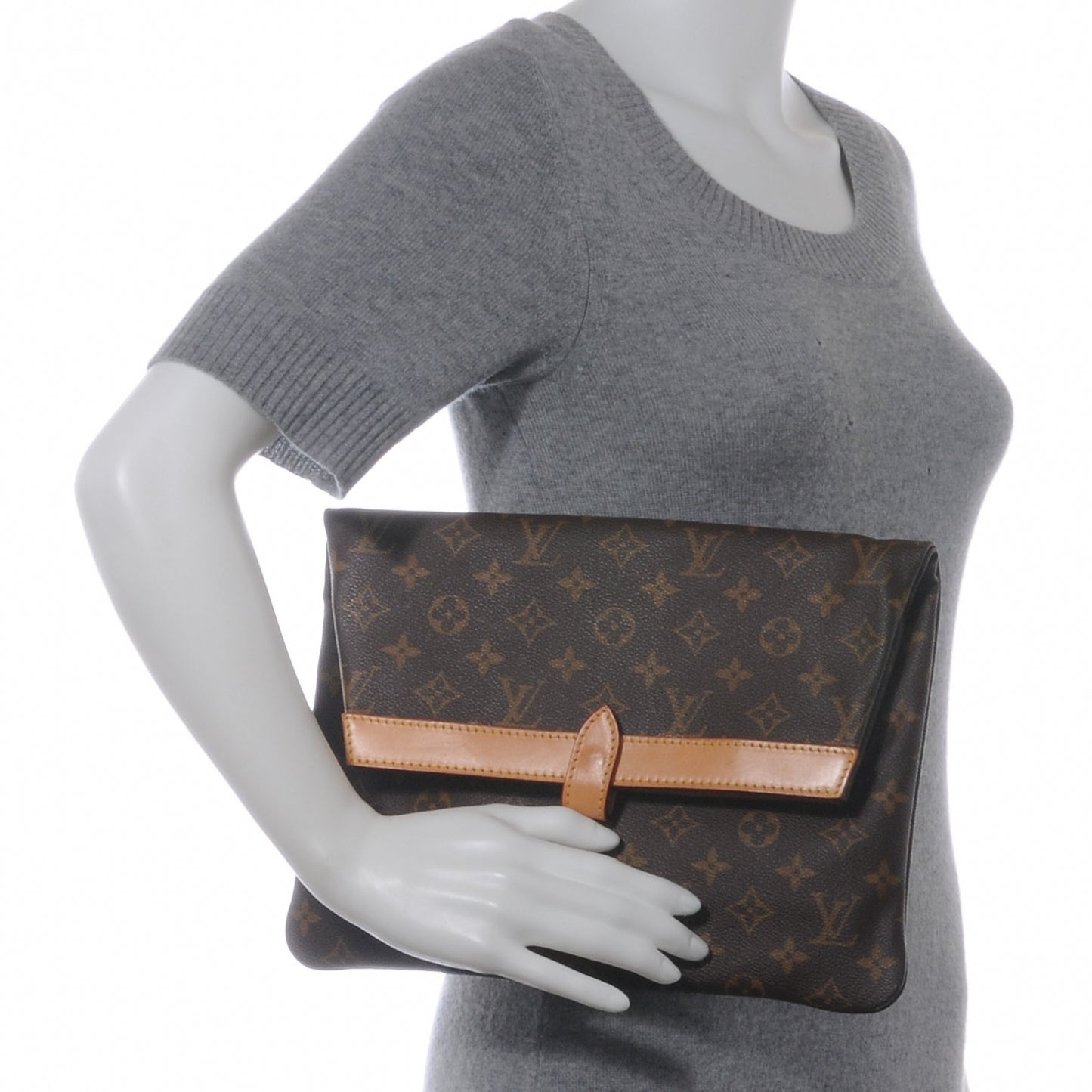 Monogram Poche Clutch