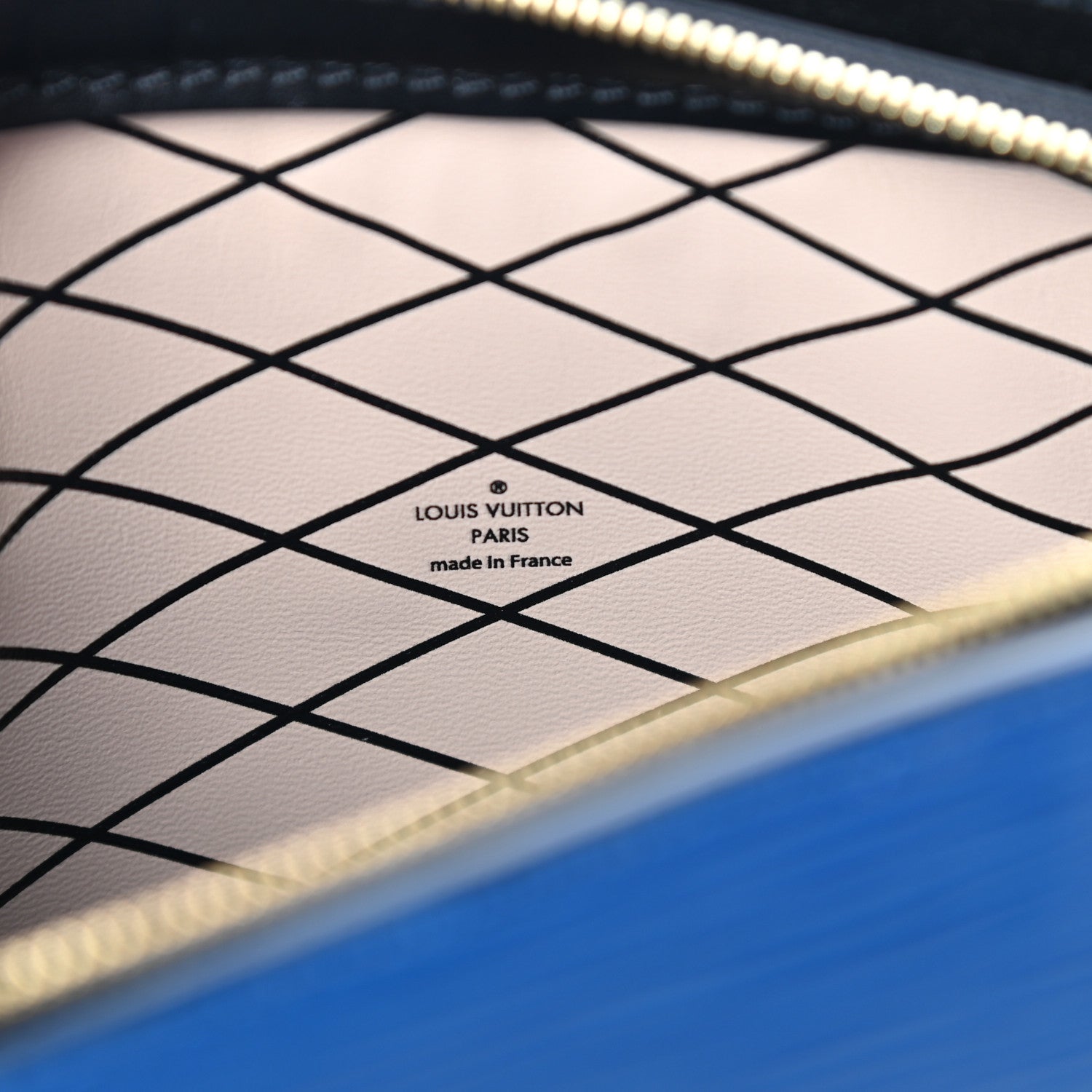 Louis Vuitton Epi Trunk Clutch Blue 6 of 8