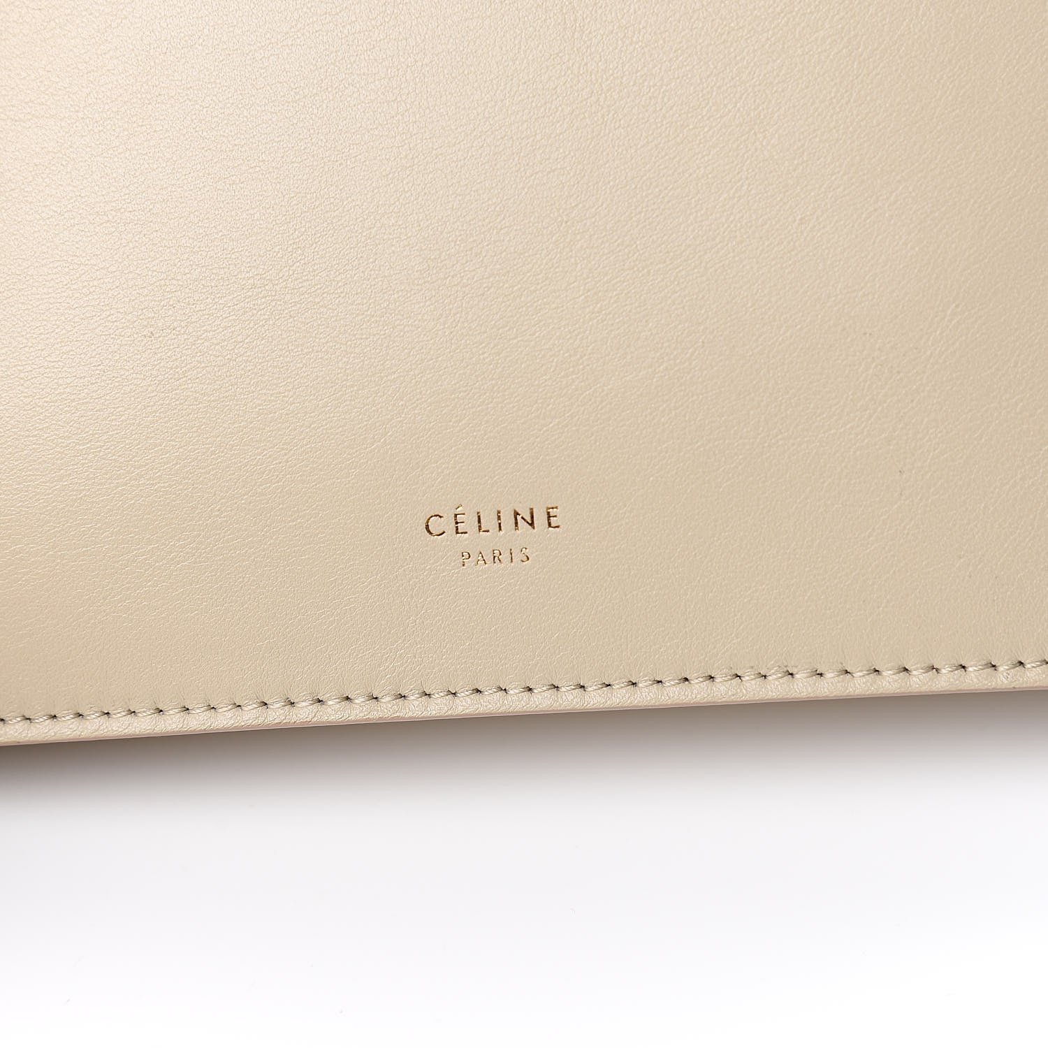 Celine Smooth Calfskin Mini Clasp Bag Beige 6 of 9