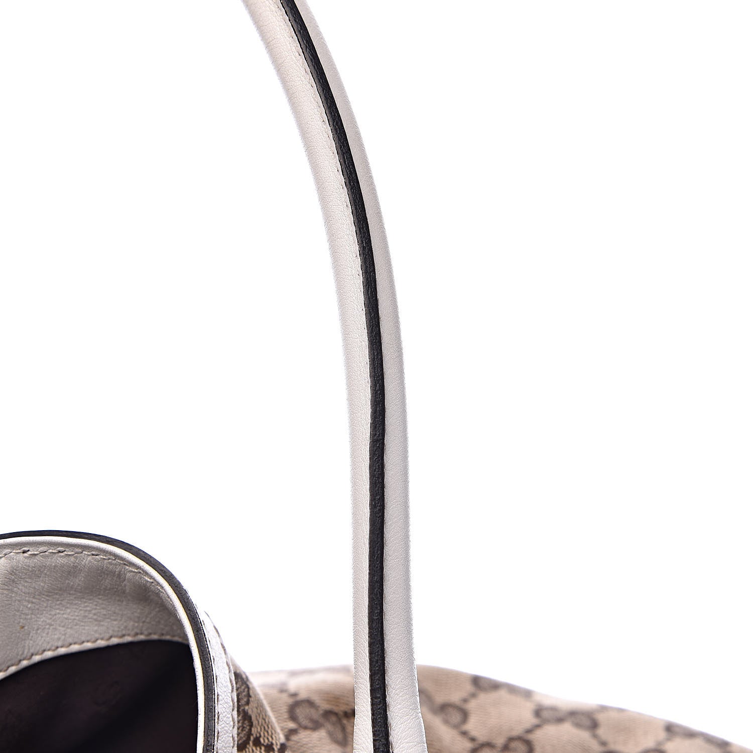 Gucci Monogram Match Ball Shoulder Bag White 14 of 14