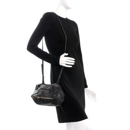 Givenchy Tumbled Sheepskin Mini Pandora Black 2 of 7