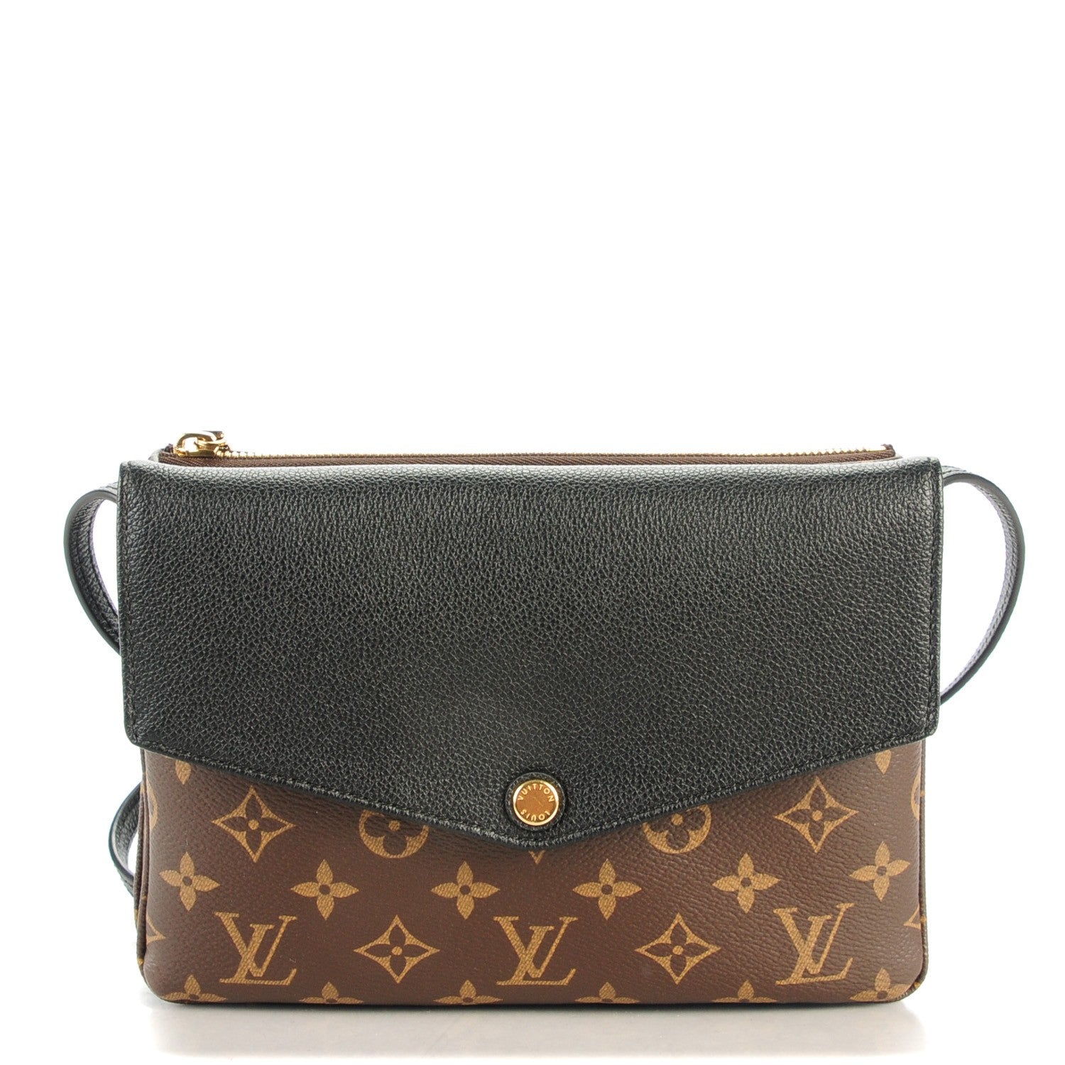 Louis Vuitton Monogram Twice Pochette Black 1 of 8