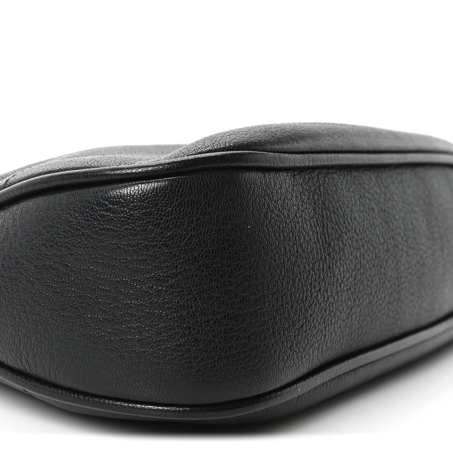 Goatskin Small Aphrodite Shoulder Bag Black