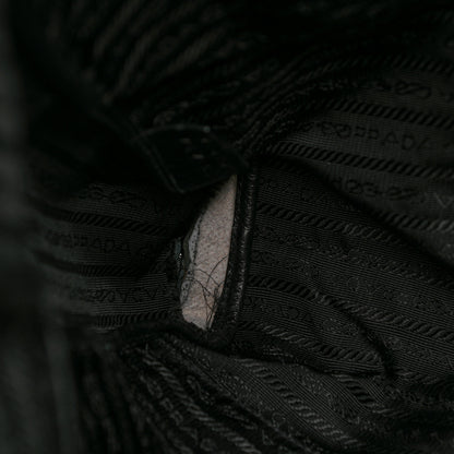 Prada Vitello Daino Tote Black 14 of 24
