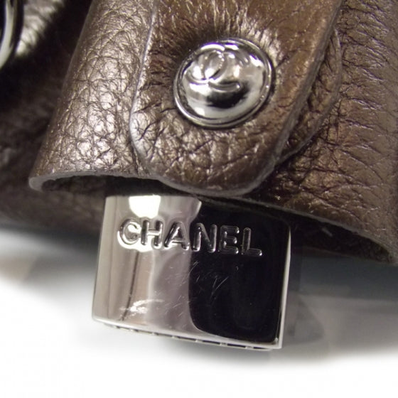 Chanel Luxe Ligne Large Bowler Bronze 10 of 14