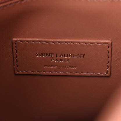 Saint Laurent Suede Calfskin Small Le 5 A 7 Soft Hobo Barely Barely Pink 6 of 10