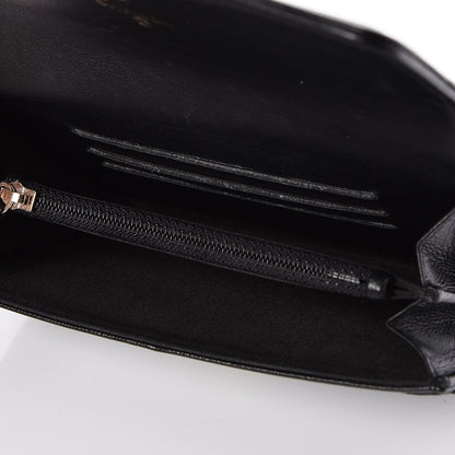 Chanel Calfskin Quilted Small Boy Flap Wallet Black 5 of 8