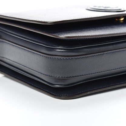 Saint Laurent Calfskin Medium Le 61 Shoulder Bag Navy 8 of 14