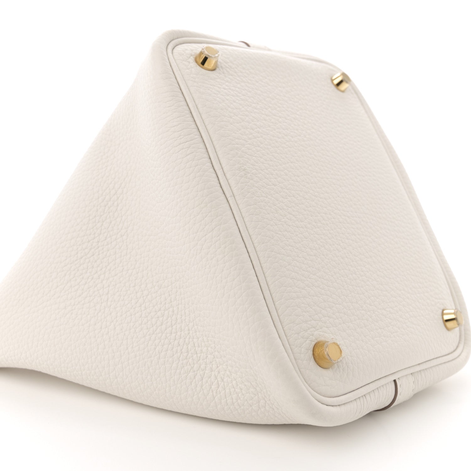 Hermes Taurillon Clemence Picotin Lock 18 PM Gris Pale 9 of 11