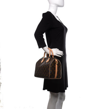 Louis Vuitton Monogram Speedy Bandouliere 25 2 of 11