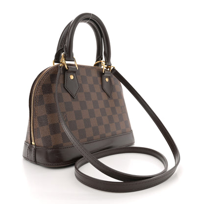 Louis Vuitton Damier Ebene Alma BB 2 of 12