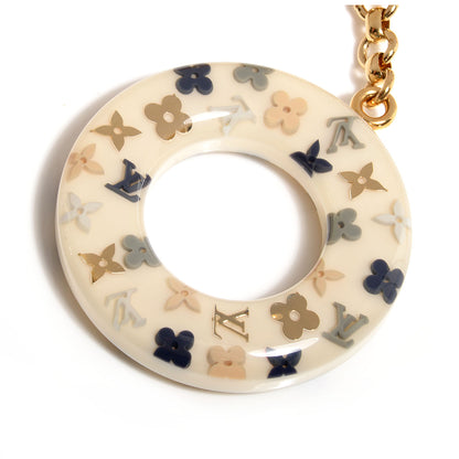 Louis Vuitton Marina Key Holder Bag Charm Azur 4 of 6