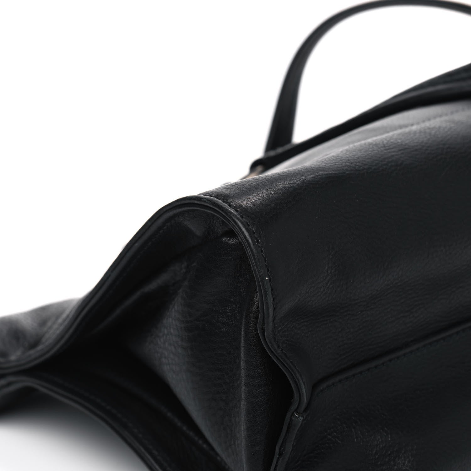 Prada Calfskin Screw Chain Bag Black 8 of 10